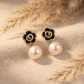 Blossom Pearl Drop Earrings