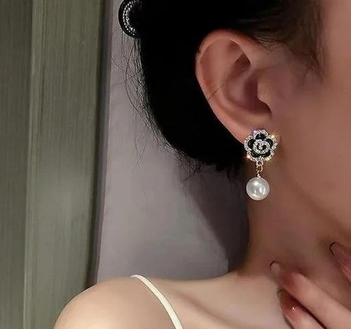 Blossom Pearl Drop Earrings