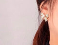 Pearl Bow Studs